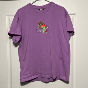 Purple Nike knit shirt Large
